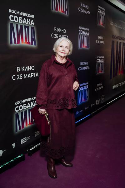 
Саша Бортич, Юлия Пересильд, Любовь Аксенова, Марина Александрова и другие на премьере "Космической собаки Лиды"            